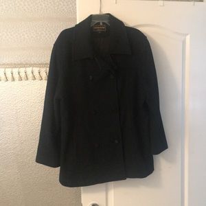 Black Pea Coat